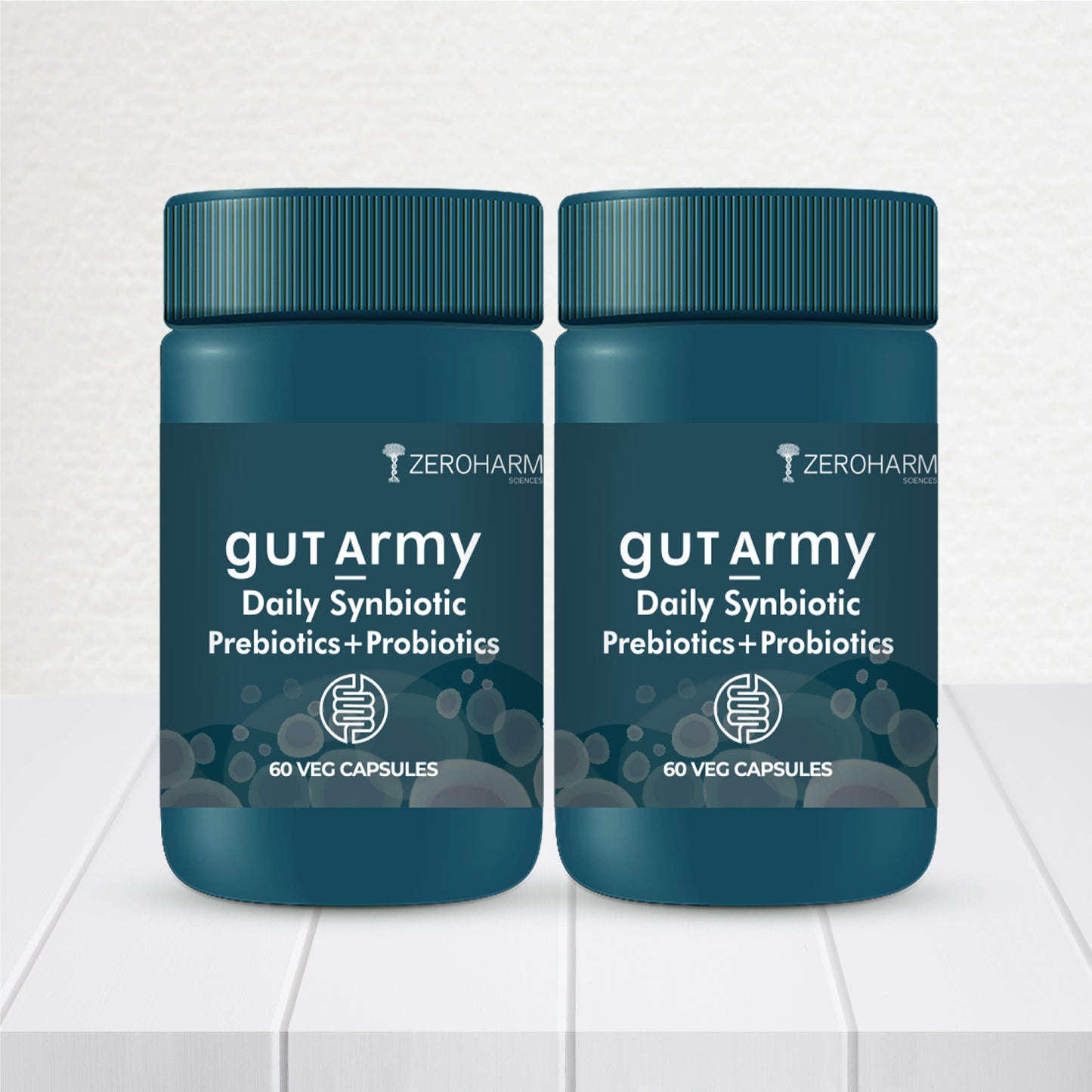 Gut Army Prebiotic & Probiotic Capsules