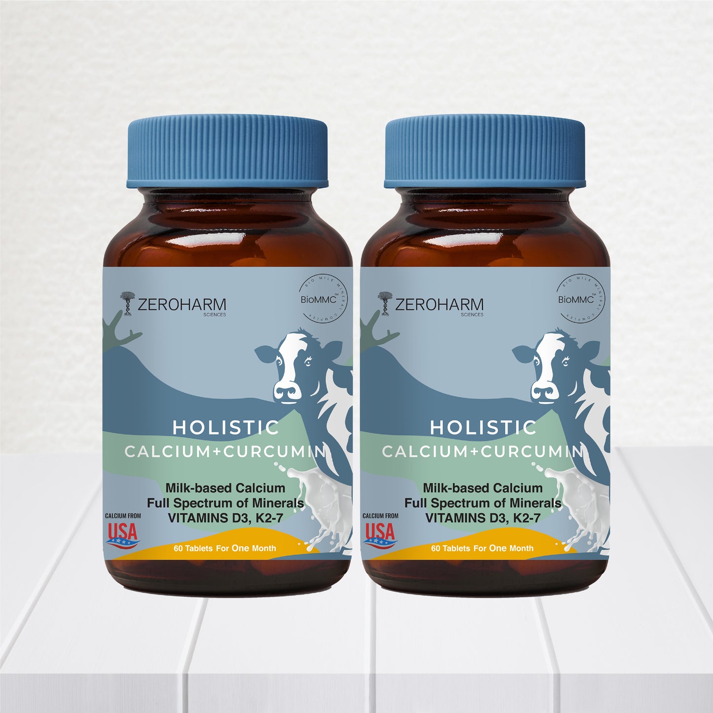 Holistic Calcium And Curcumin Supplements