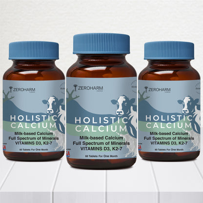 Holistic Calcium Tablets With Vitamin D3 & K2-7