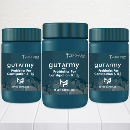 Gut Army Constipation IBS Capsules