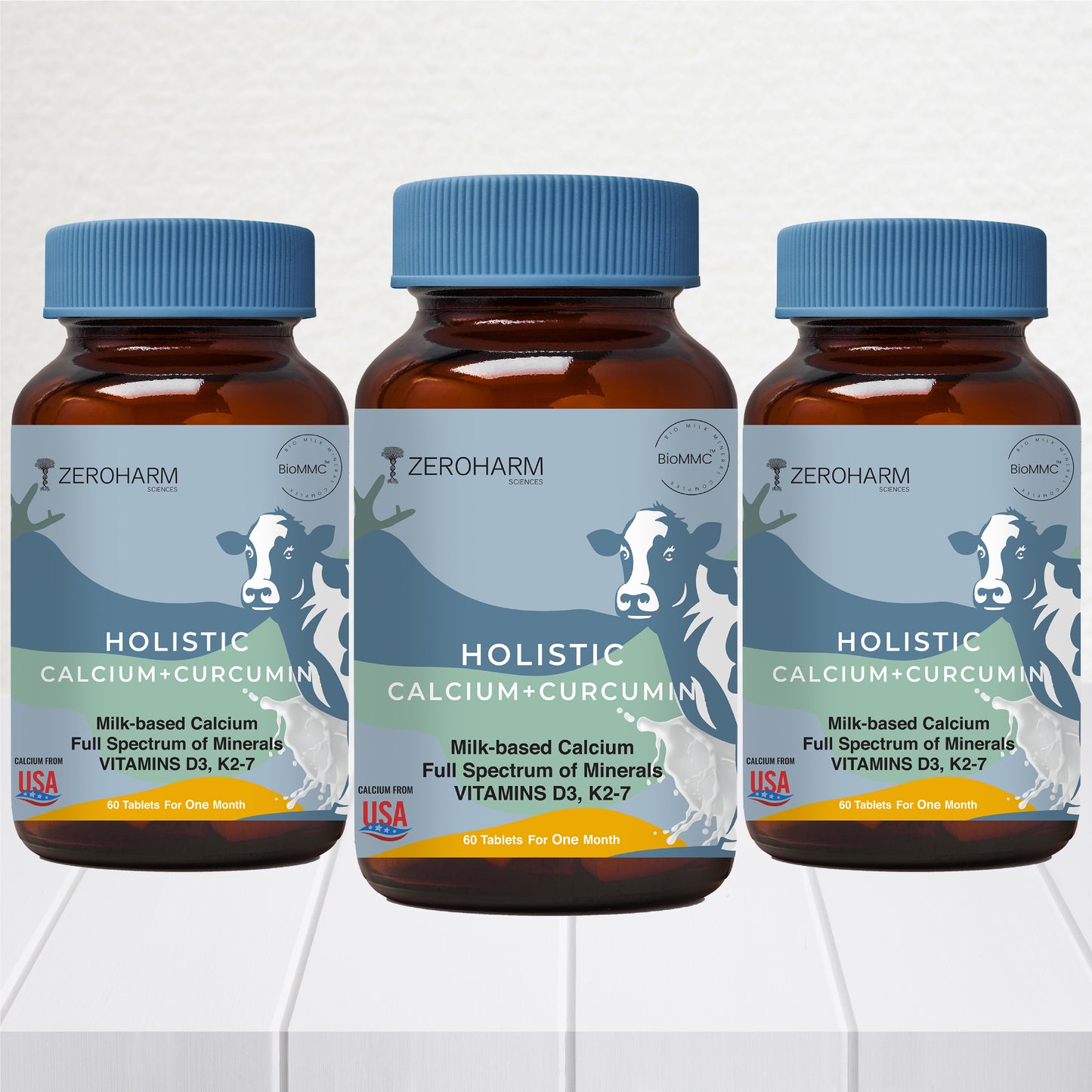 Holistic Calcium And Curcumin Supplements