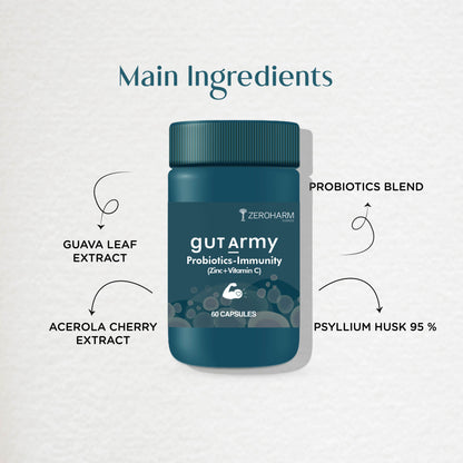 Gut Army Probiotic Immunity Booster