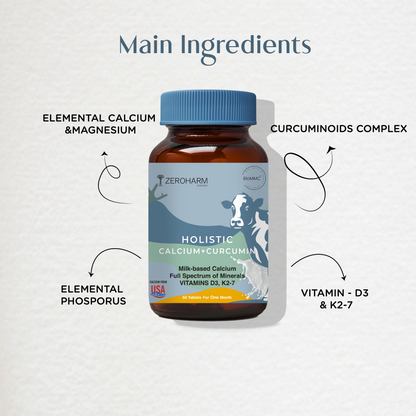 Holistic Calcium And Curcumin Supplements